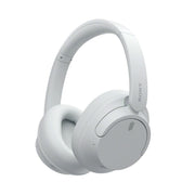 Sony WH-CH720N vista frontal blanca mostrando diseño elegante y comodidad