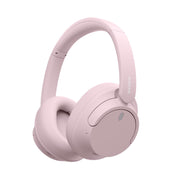 Sony WH-CH720N front view showing compact pink design and comfortable earcups benefit comfort