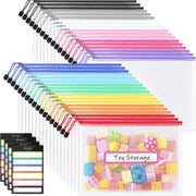 Sooez paquete frontal 36 bolsas multicolor para organización rápida