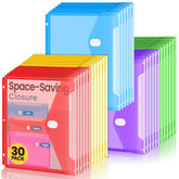 Sooez paquete frontal con 30 fundas protegen y organizan documentos