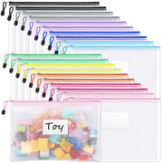 Sooez funda malla frontal mostrando colores y tamaño útil