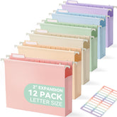 SortRax front view of 12-pack showing pastel colors and organized pockets for quick sorting