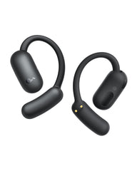 Soundcore AeroFit 2 front view showing open-ear fit and lightweight design benefit