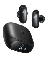 Soundcore Liberty 5 Pro angled front view showing premium finish and ergonomic shape for comfort