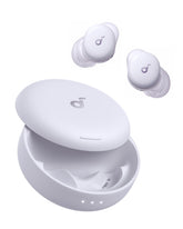Soundcore Sleep A30 Special by Anker, vista frontal del empaque mostrando auriculares y estuche