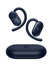Soundcore V20i front view showing open-ear design and sleek profile for comfort