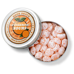 Sour Drops primer plano de la textura ácida destacando intensidad de sabor