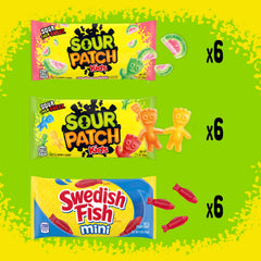 Sour Patch Kids Watermelon textura cercana que muestra suavidad y sabor