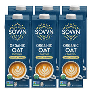 SOWN frente del envase mostrando producto y beneficio de cremosidad