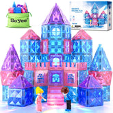 Soyee front packaging showing princess castle set and components for clear gifting benefit