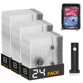 SpaceAid front packaging showing kit contents and travel convenience