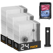 SpaceAid front packaging showing kit contents and travel convenience
