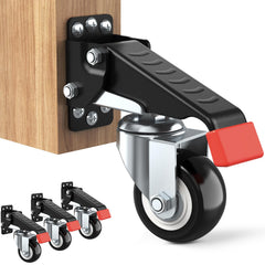 SPACEKEEPER rueda frontal ensamblaje mostrando robustez y fácil movilidad