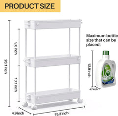 SPACEKEEPER close-up of removable shelf detail showcasing easy cleaning