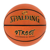 Spalding Street front view showing official size 7 design and reliable outdoor performance