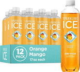 Sparkling Ice frente del paquete de 12 botellas mostrando la marca y conveniencia.