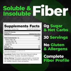 Species Nutrition vaso con Fiberlyze mezclado listo para beber y práctico