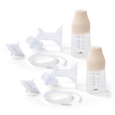 SPECTRA front view of accessory kit showing organized parts and bottles, clear identification benefit