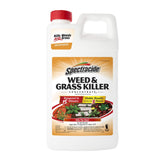Spectracide bottle front label showing 64 oz size and product identity benefits