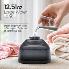 SpinKaze depósito de 370 ml translúcido visible que facilita ver el nivel de agua