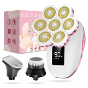 SPLRGF front view of the packed 3-in-1 razor showing compact design and portability benefits