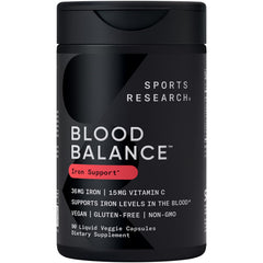 Sports Research envase frontal mostrando la marca y beneficios clave
