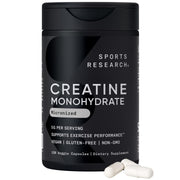 sports research front bottle showing clean label and count, boosts trust