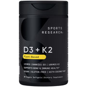 Sports Research frente del envase mostrando la marca y beneficios