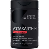 Sports Research frontal del envase mostrando 60 softgels y beneficios