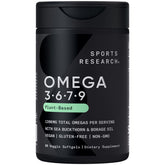Sports Research vista frontal del envase mostrando el producto y beneficios