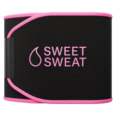 Sports Research cinturilla frontal con logo rosa mostrando diseño