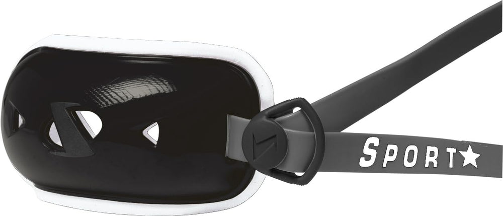 SportStar mentonera frontal XS mostrando ajuste seguro y perfil bajo