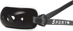 SportStar mentonera frontal XS mostrando ajuste seguro y perfil bajo