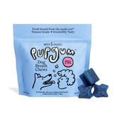 Spot & Tango front bag view showing PupGum chews and clean ingredients benefit