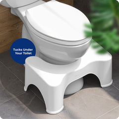 Squatty Potty 9" comparación de tamaño para elegir la altura adecuada