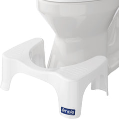 Squatty Potty Simple Curve frente mostrando diseño curvo y estabilidad