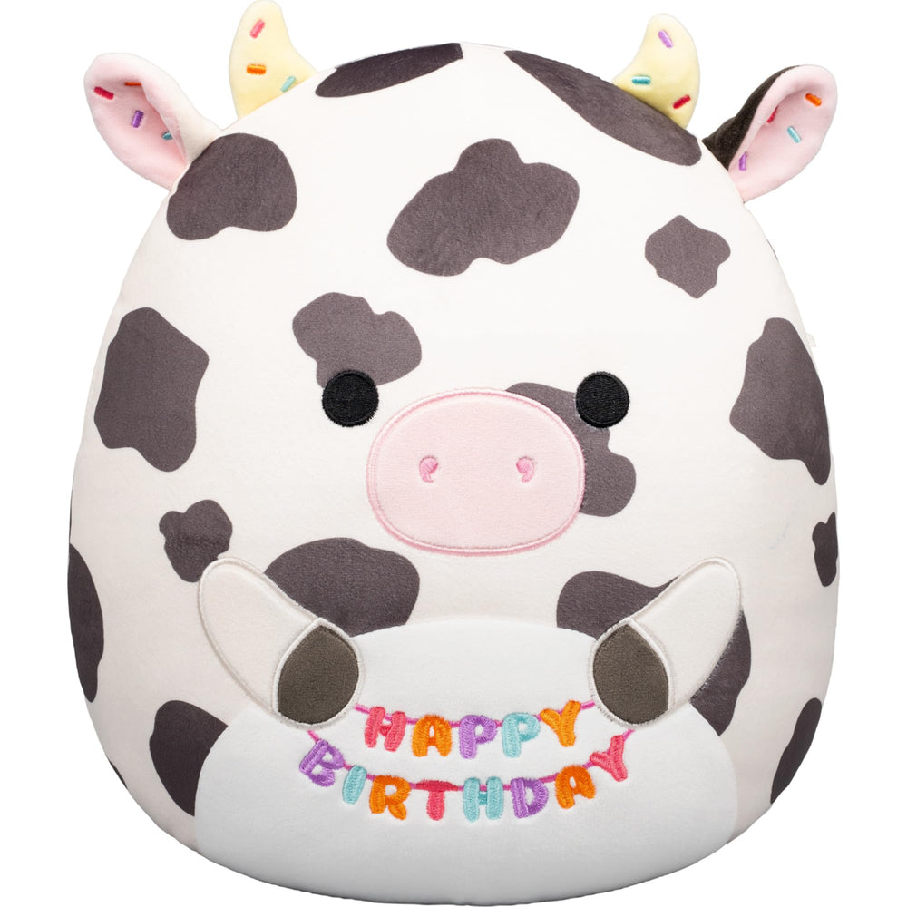 Squishmallows Colin vista frontal con empaque, regalo listo