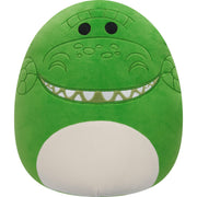 Squishmallows Rex vista frontal mostrando el diseño fiel y abrazable