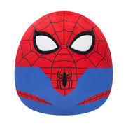 Squishmallows Spider-Man vista frontal mostrando diseño y suavidad