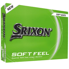 Srixon Soft Feel frontal del empaque mostrando protección y valor