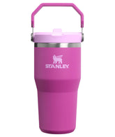 STANLEY front view of Dark Blossom tumbler showing sleek profile and cupholder fit