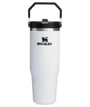 STANLEY IceFlow 2.0 vista frontal con diseño Chalk y capacidad 30 oz, práctico