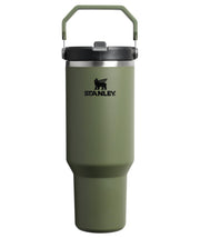 STANLEY vaso IceFlow 2.0 frontal mostrando diseño Dried Pine y capacidad 40 oz