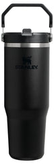 STANLEY vaso IceFlow 2.0 frontal mostrando su color negro y capacidad