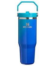 STANLEY IceFlow vista frontal mostrando diseño y color Sea Glass Aura, práctico y elegante