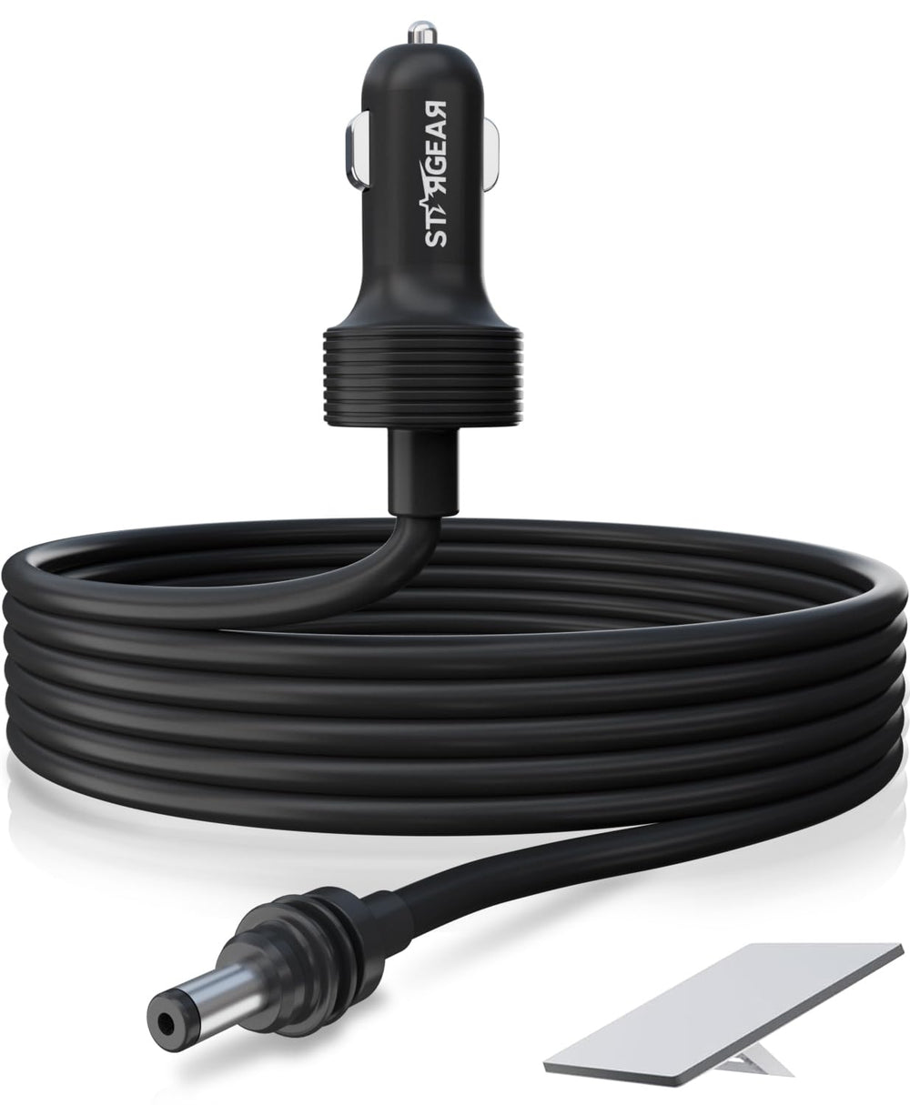 STARGEAR cable Starlink Mini frontal mostrando longitud y acabado, beneficio: conectividad móvil fiable