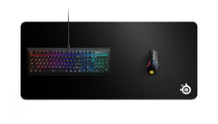 SteelSeries QcK close-up of micro-woven cloth texture highlighting precise sensor readability