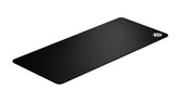 SteelSeries QcK XXL front view showing full desk-cover surface and branding for consistent tracking