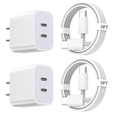 StinkLight frontal con doble puerto USB‑C mostrando carga rápida