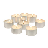 Stonebriar front packaging showing 200-count and clean white tealights for value